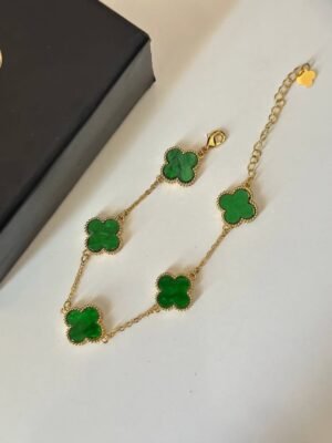 سوار فان كليف اخضر 💚✨