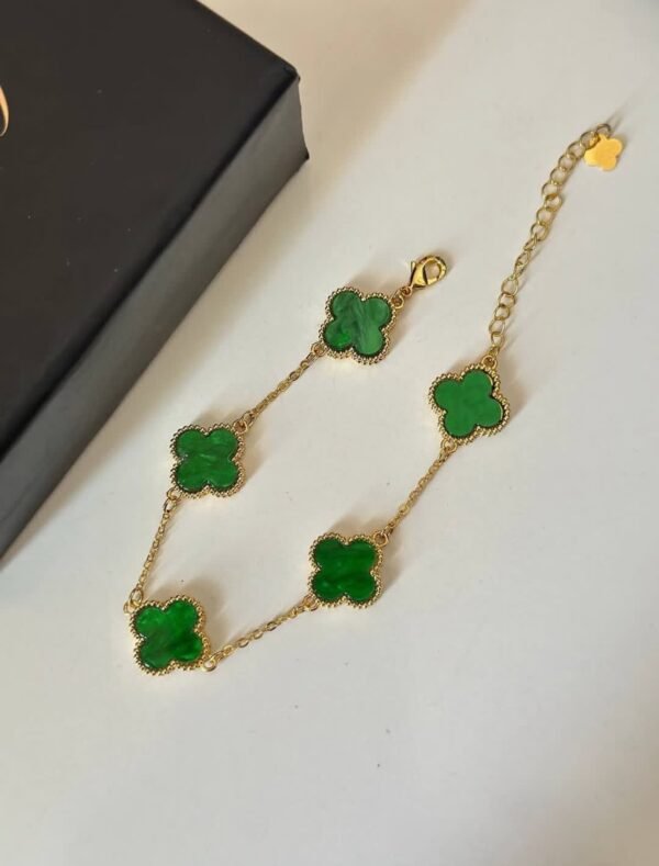 سوار فان كليف اخضر 💚✨