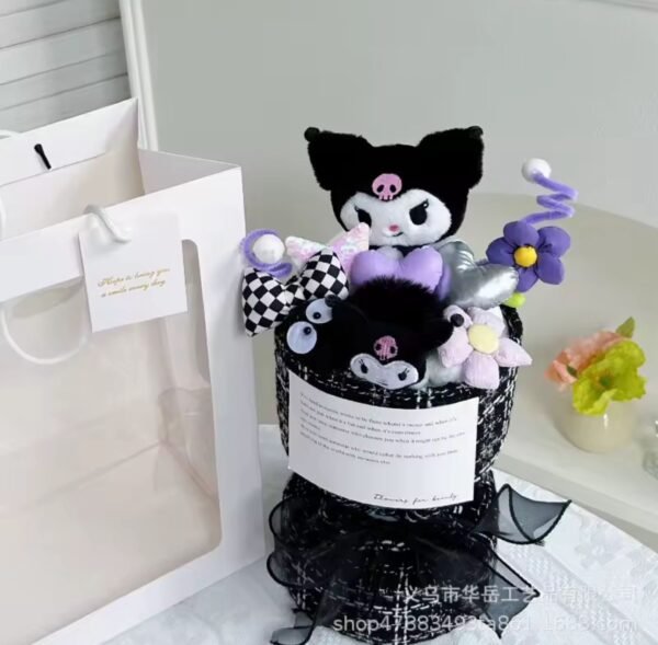 باقة ورد كرومي اسود😈💜